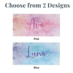 Watercolor Waves Beach Towel