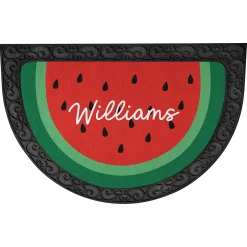 Watermelon Half Round Doormat