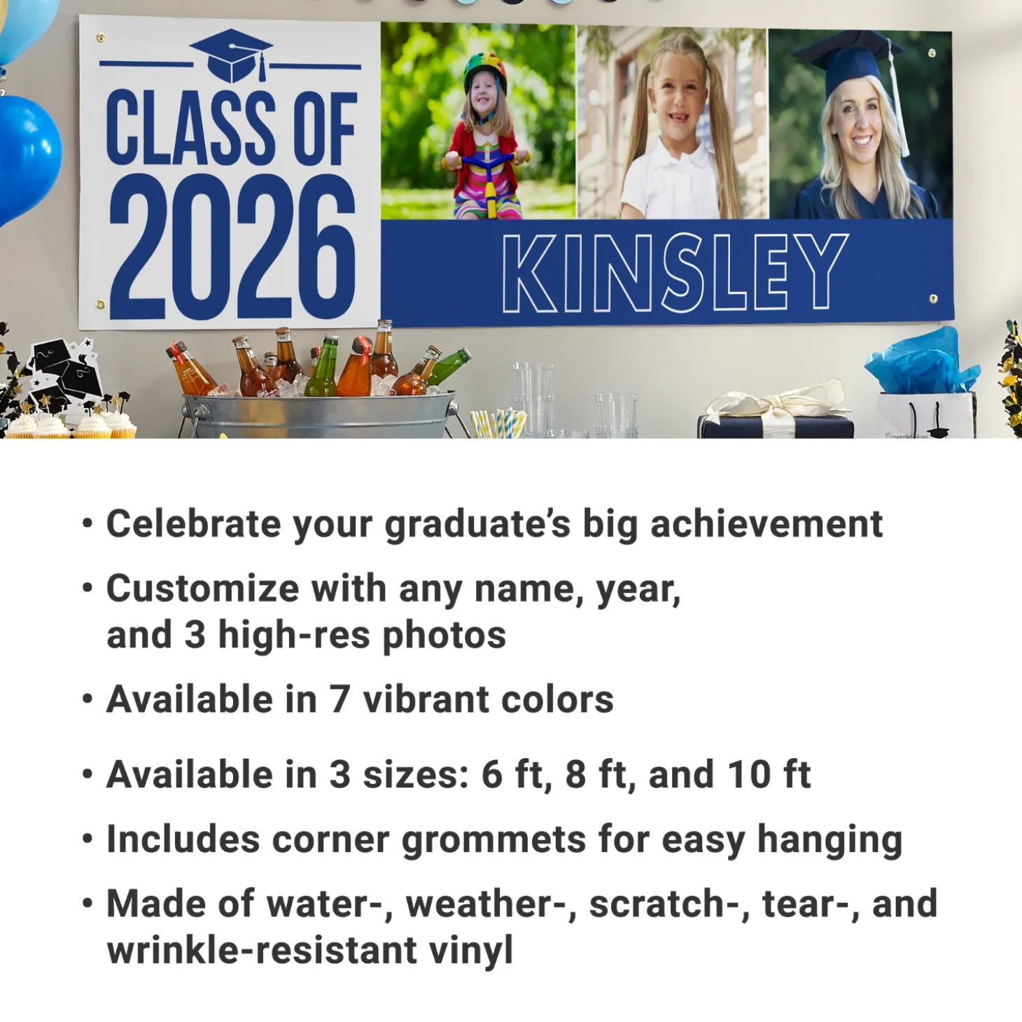 Way To Grow! Graduation Photo Banner