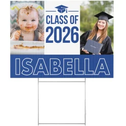Way To Grow! Graduation Photo Yard Sign