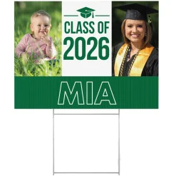 Way To Grow! Graduation Photo Yard Sign