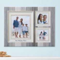 Weathered Stripe Photo Canvas