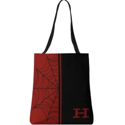 Web and Initial Tote Bag