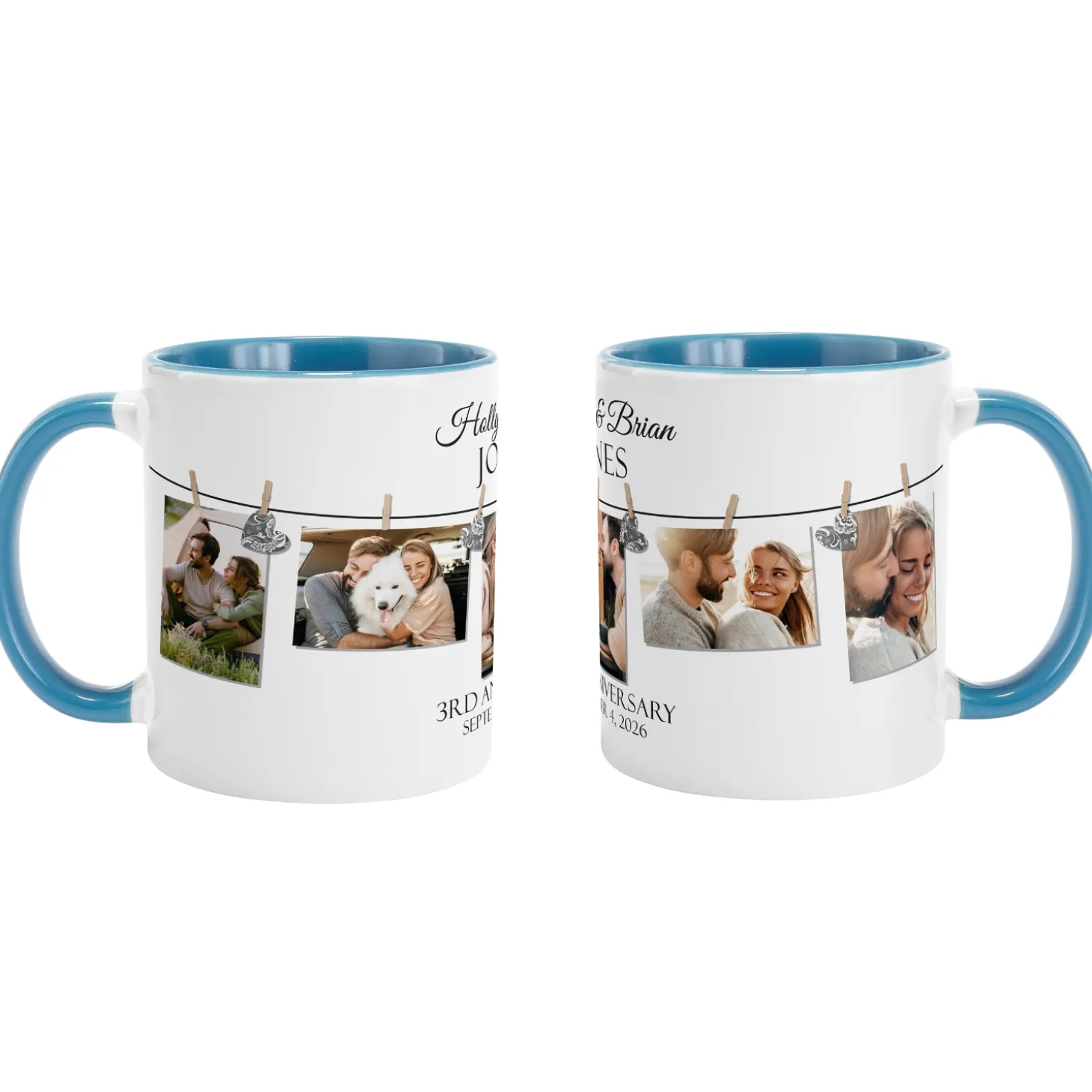 We Belong Together Anniversary Photo Mug
