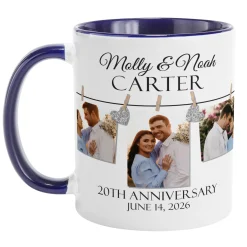We Belong Together Anniversary Photo Mug