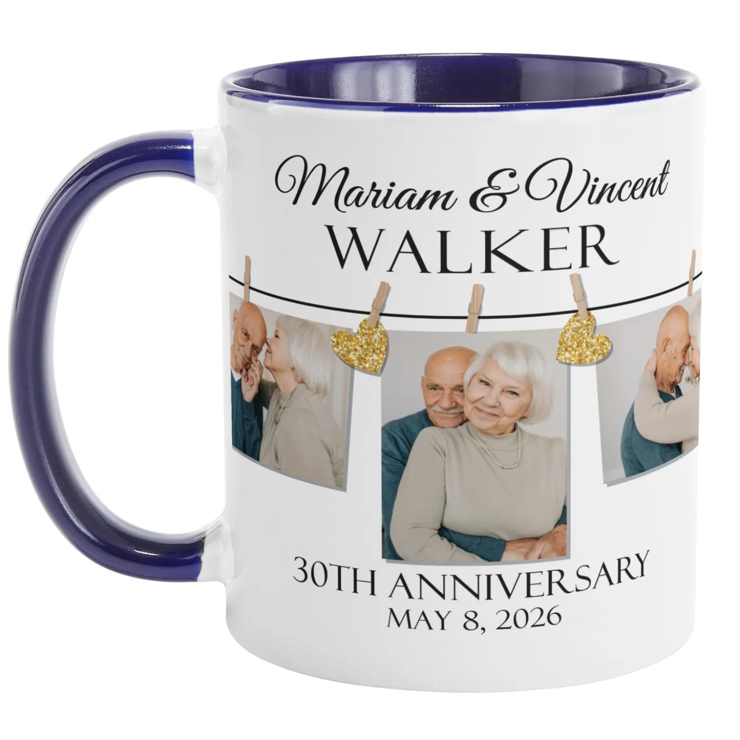 We Belong Together Anniversary Photo Mug