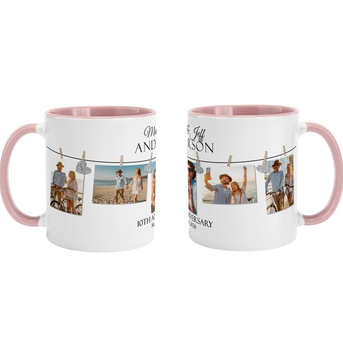 We Belong Together Anniversary Photo Mug