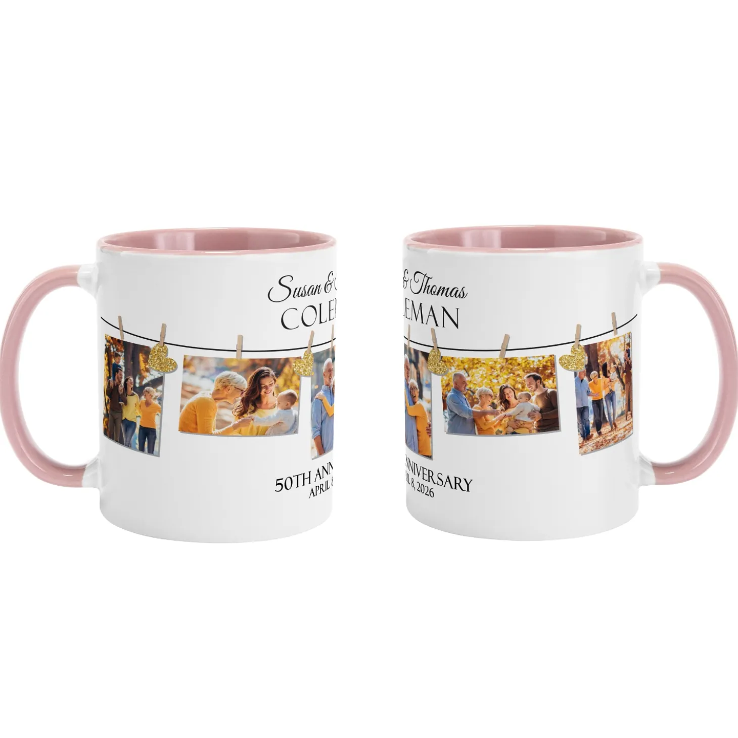 We Belong Together Anniversary Photo Mug