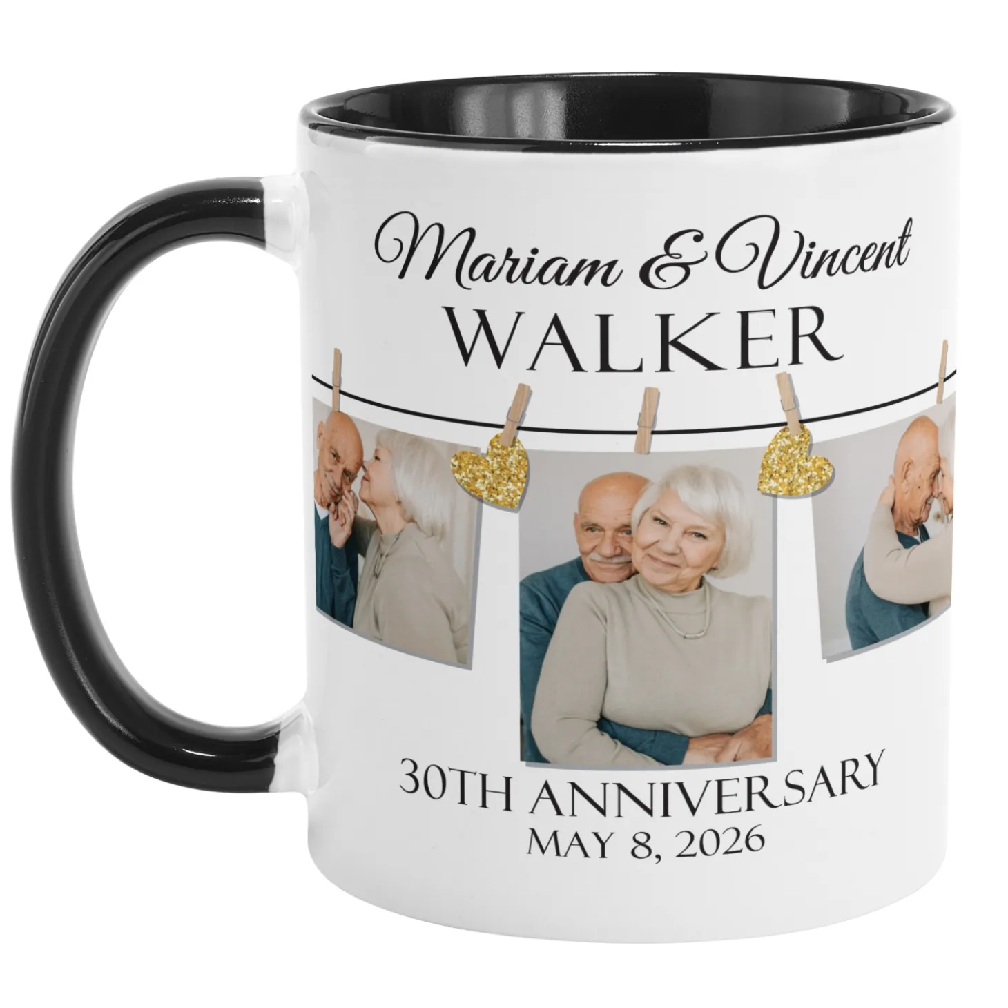 We Belong Together Anniversary Photo Mug