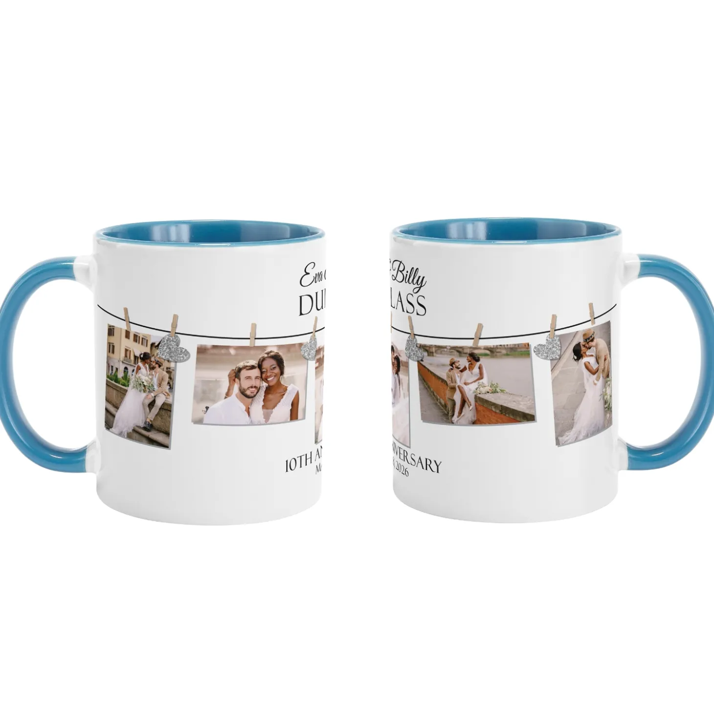 We Belong Together Anniversary Photo Mug