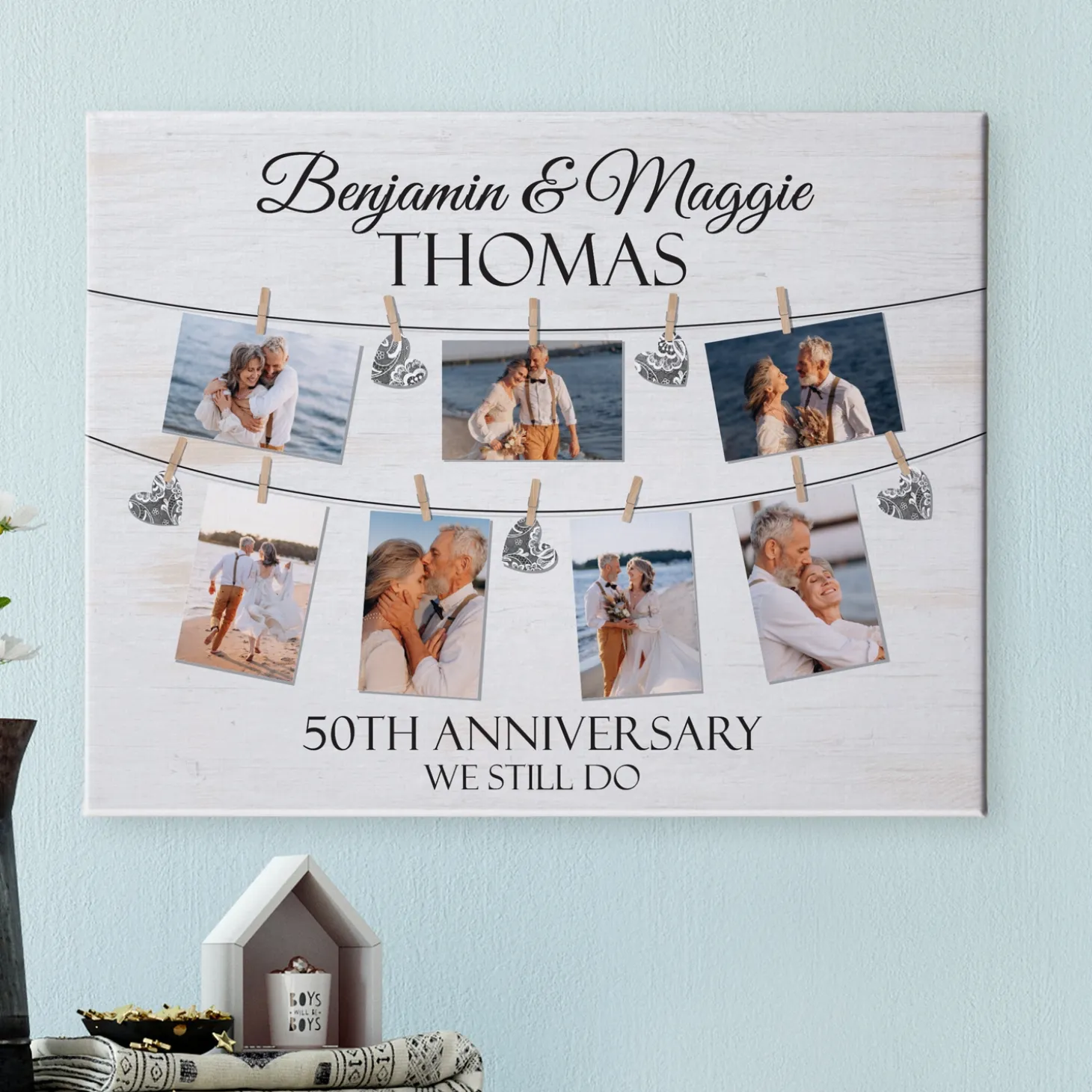 We Belong Together Photo Canvas