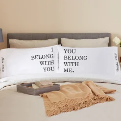 We Belong Together Pillowcase Set