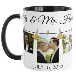 We Belong Together Wedding Photo Mug