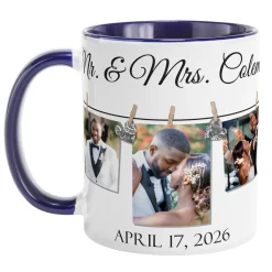 We Belong Together Wedding Photo Mug