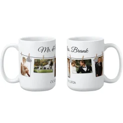We Belong Together Wedding Photo Mug