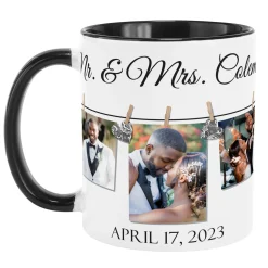 We Belong Together Wedding Photo Mug