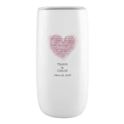 Wedding Vows Vase