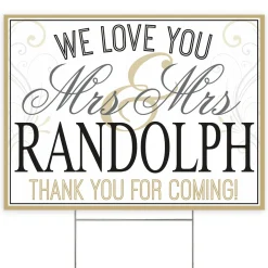 Wedding Yard Sign