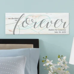 We Decided on Forever Canvas