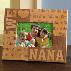 We Heart Wood Frame