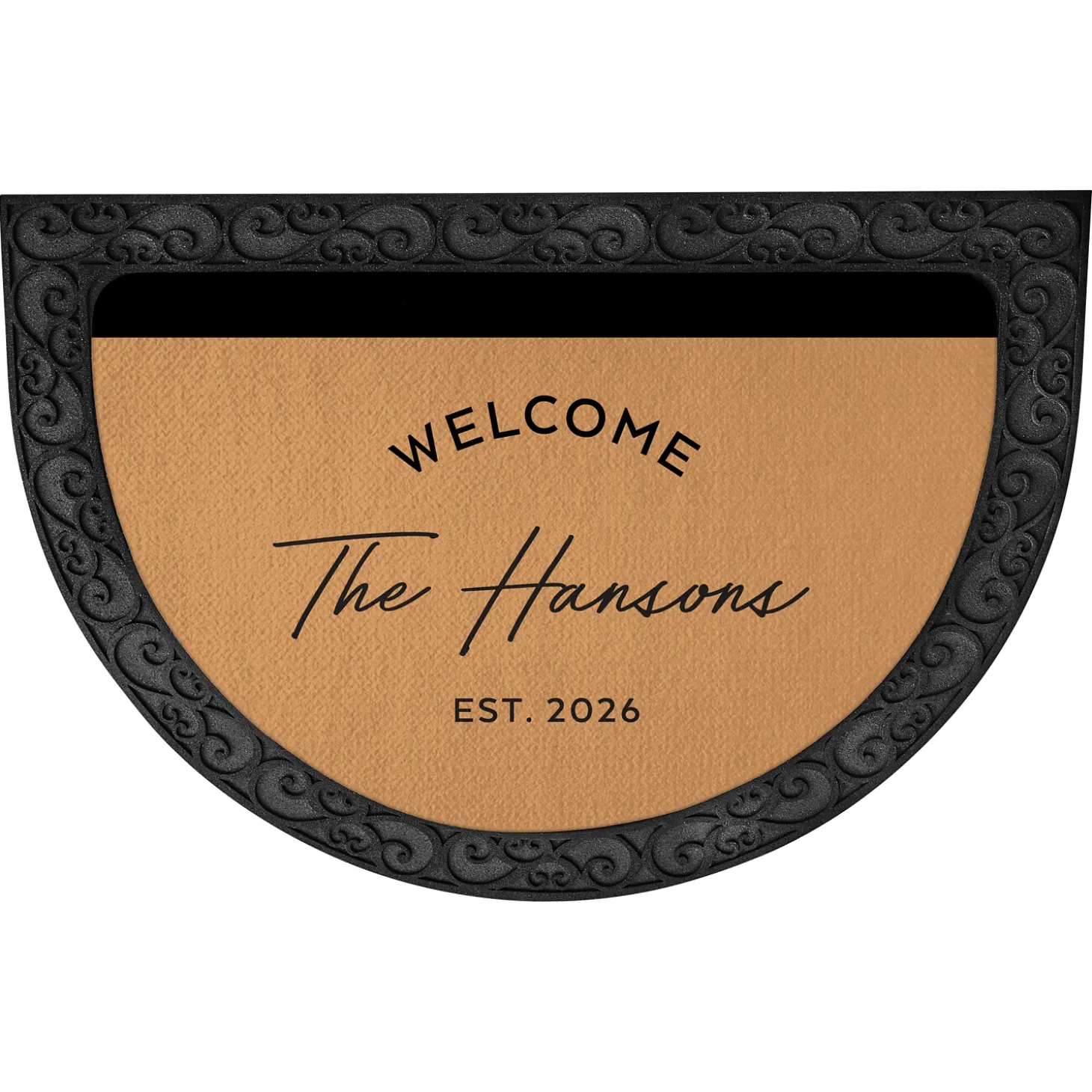 Welcome Half Round Doormat