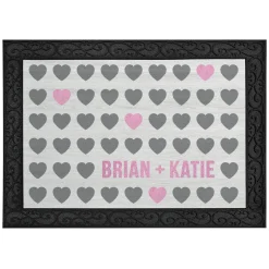 Welcome Hearts Doormat