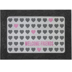 Welcome Hearts Doormat