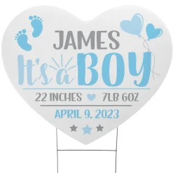 Welcome Home Baby Yard Sign
