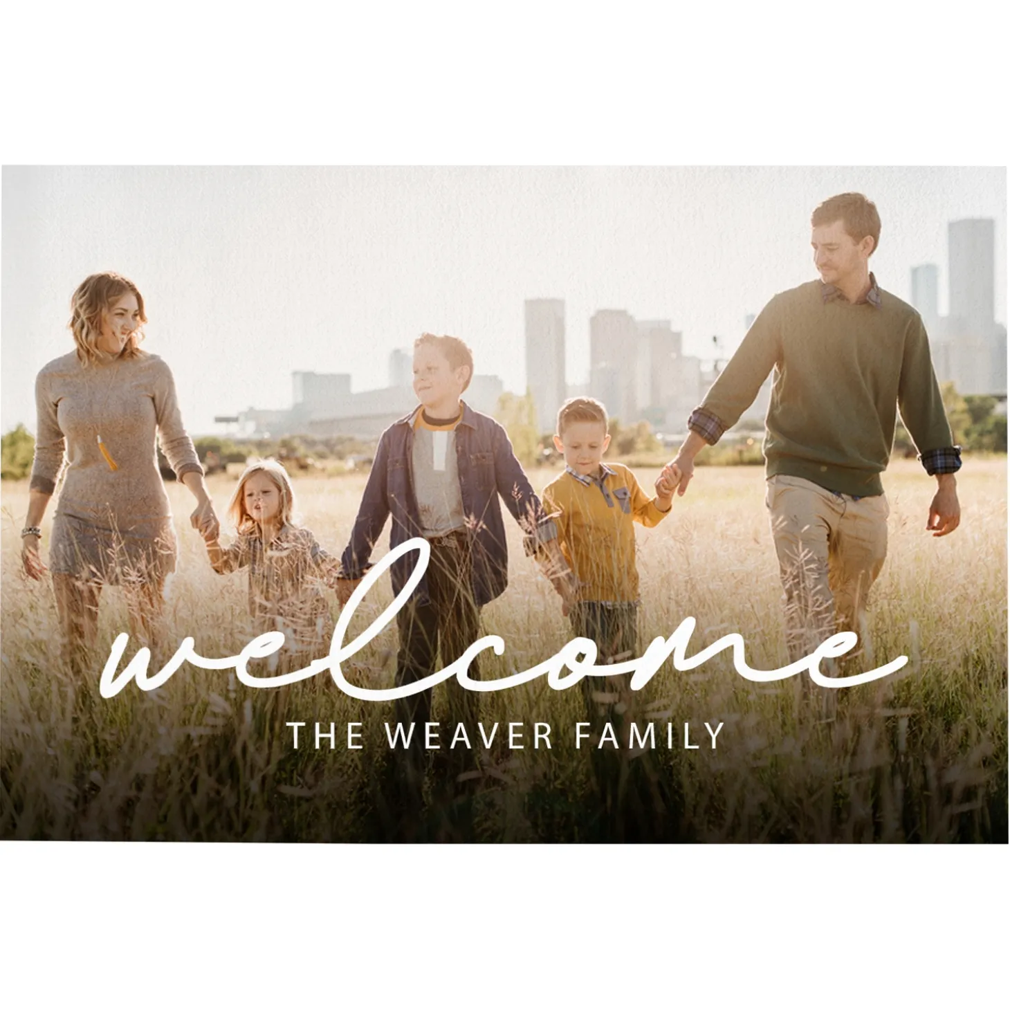 Welcome Home Photo Doormat