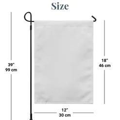 Welcome To Floral Garden Flag
