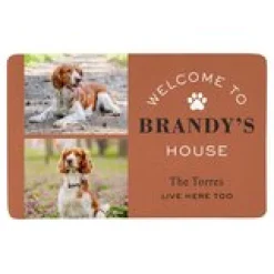 Welcome To My House Photo Doormat