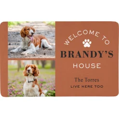 Welcome To My House Photo Doormat