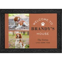 Welcome To My House Photo Doormat