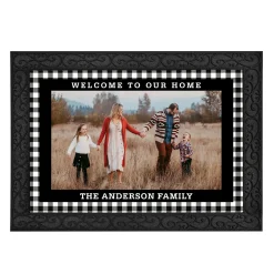 Welcome To Our Home Photo Doormat