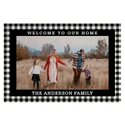 Welcome To Our Home Photo Doormat