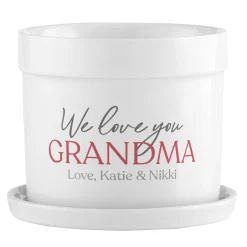 We Love You Planter with Tray