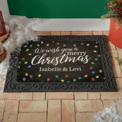 We Wish You a Merry Christmas Doormat