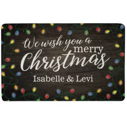 We Wish You a Merry Christmas Doormat