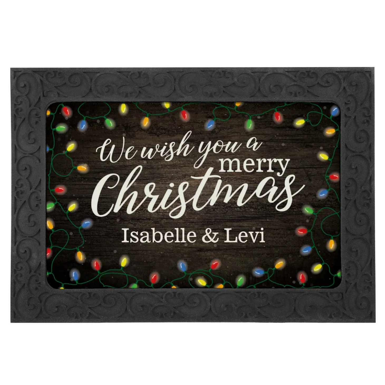 We Wish You a Merry Christmas Doormat
