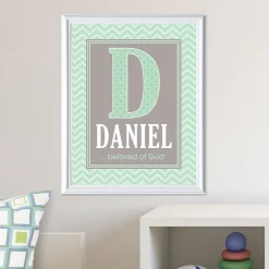 What's In A Name Framed Print