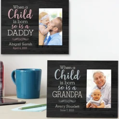 When A Child Is Born Frame