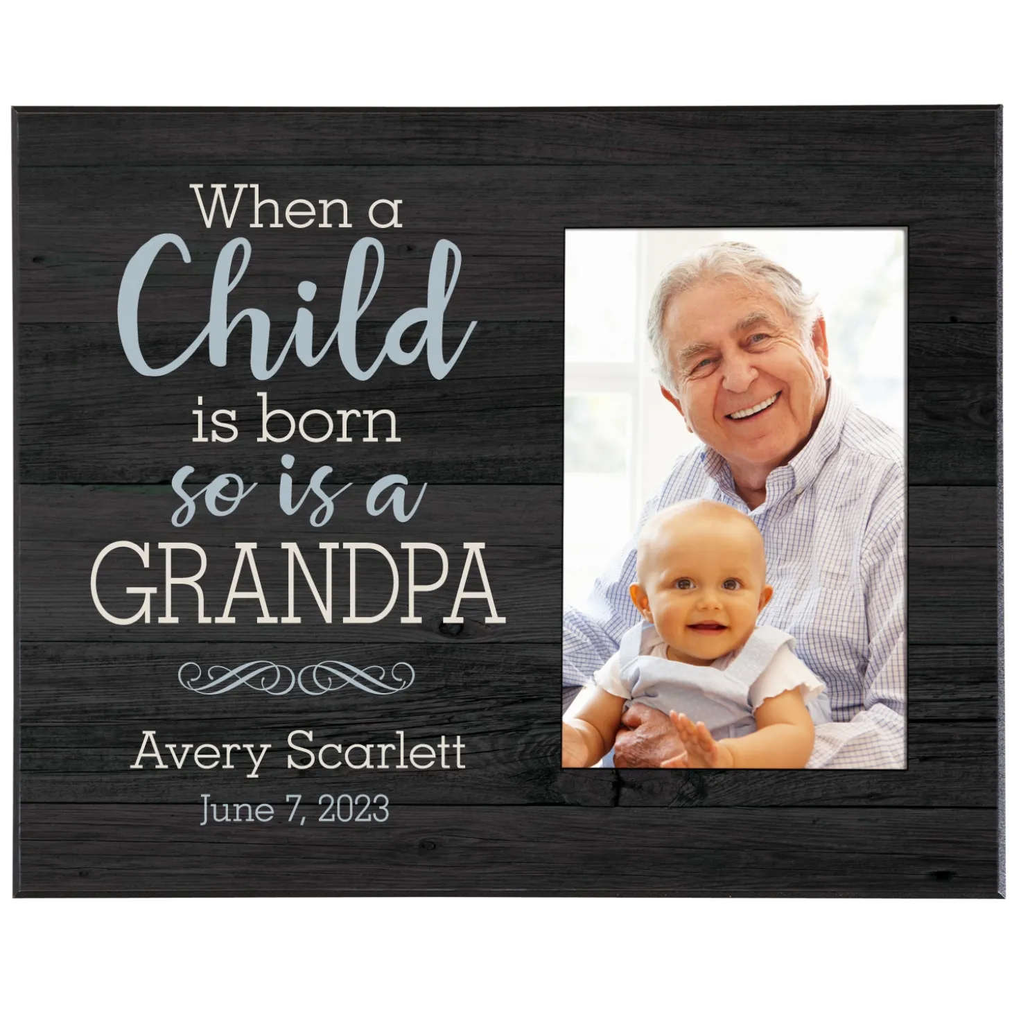 When A Child Is Born Frame