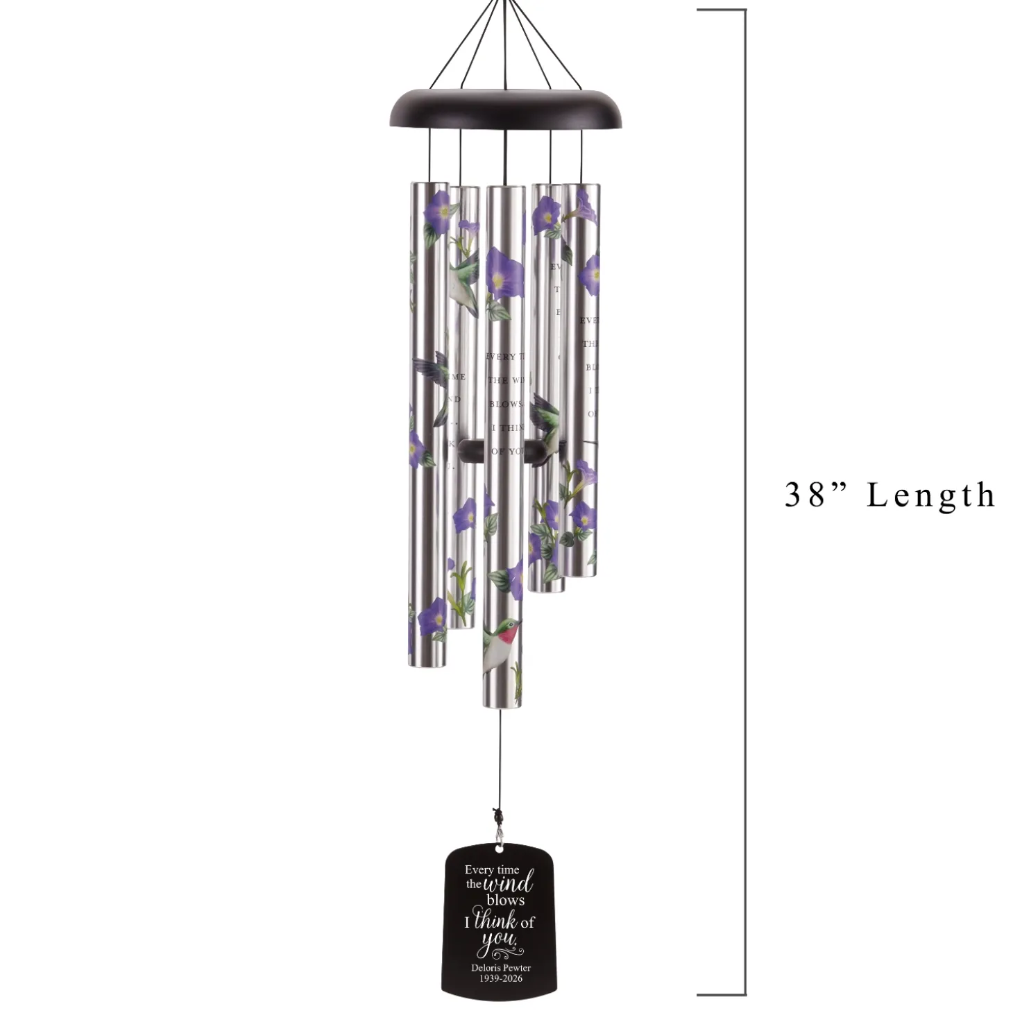 When The Wind Blows Sonnet 38 inch Wind Chime