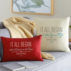 Where It All Began Throw Pillow