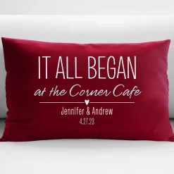 Where It All Began Throw Pillow