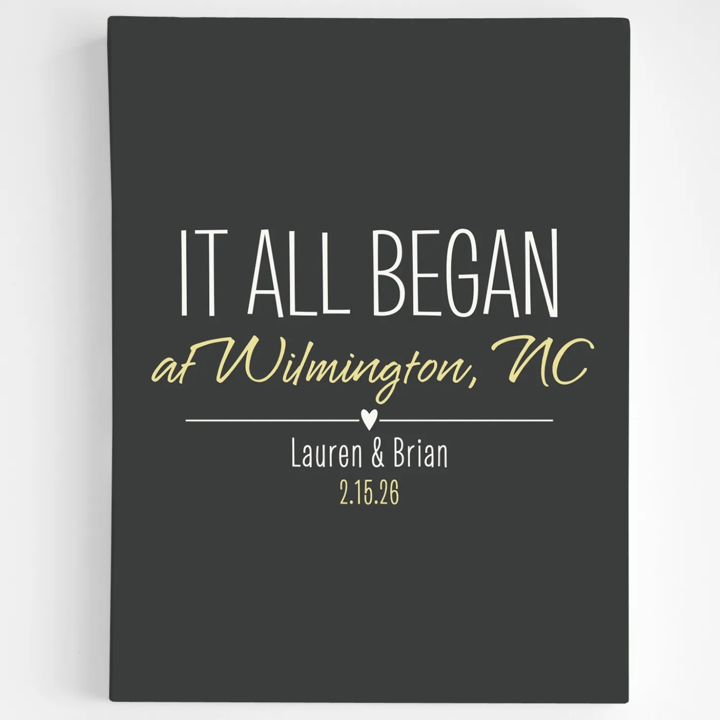 Where It All Began Wall Art