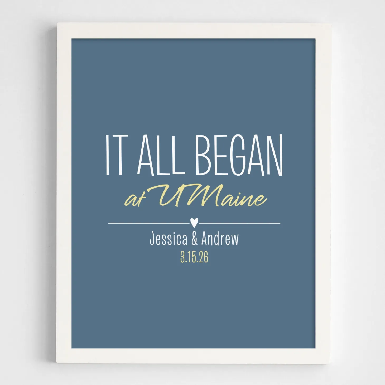 Where It All Began Wall Art