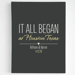Where It All Began Wall Art