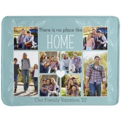 Where Our Love Lives Photo Plush Blanket