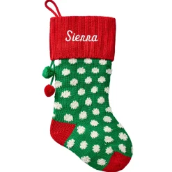 Whimsical Knit Stocking
